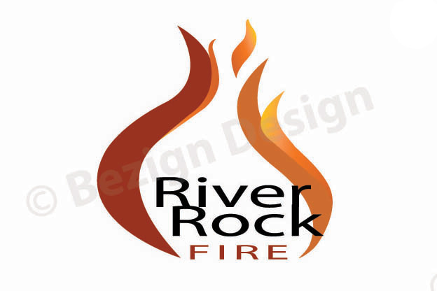 41- River Rock Fire - Logo Design
