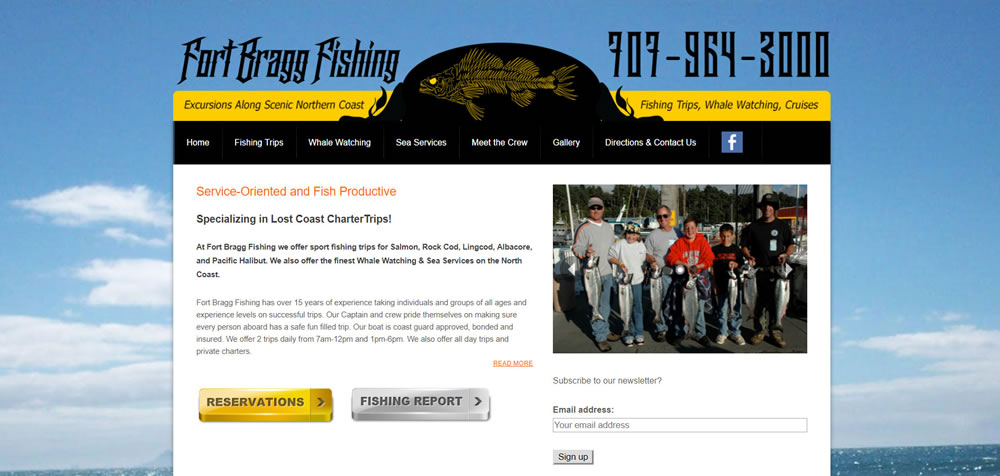 32- Fort Bragg Fishing